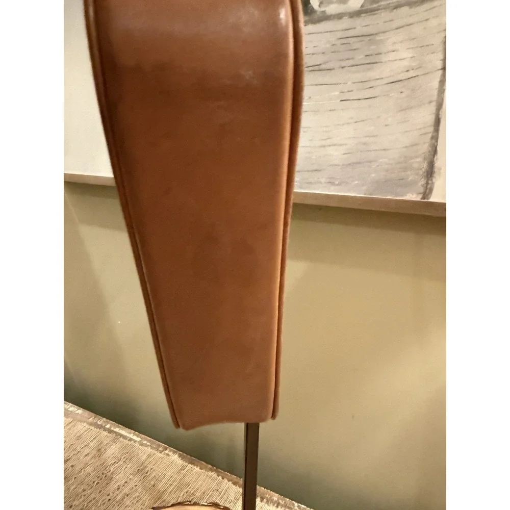 Vintage Coach Demi Hampton Leather Wear Bag Saddle Leather 7785 Shoulder Brown - Picture 11 of 16